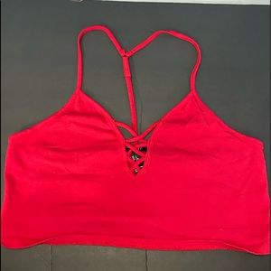RED F21 TANK TOP